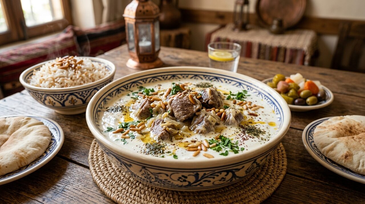 شاكرية باللحم على الطريقة الشامية
