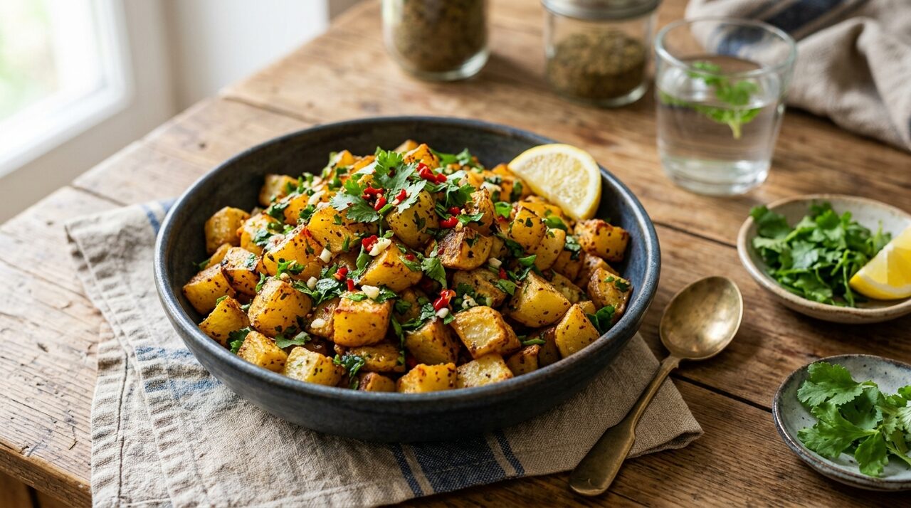 بطاطا حارة شامية