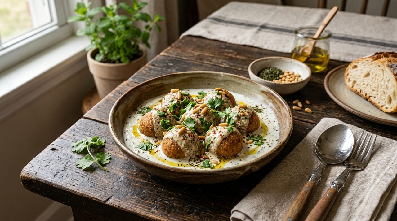 كبة لبنية شامية