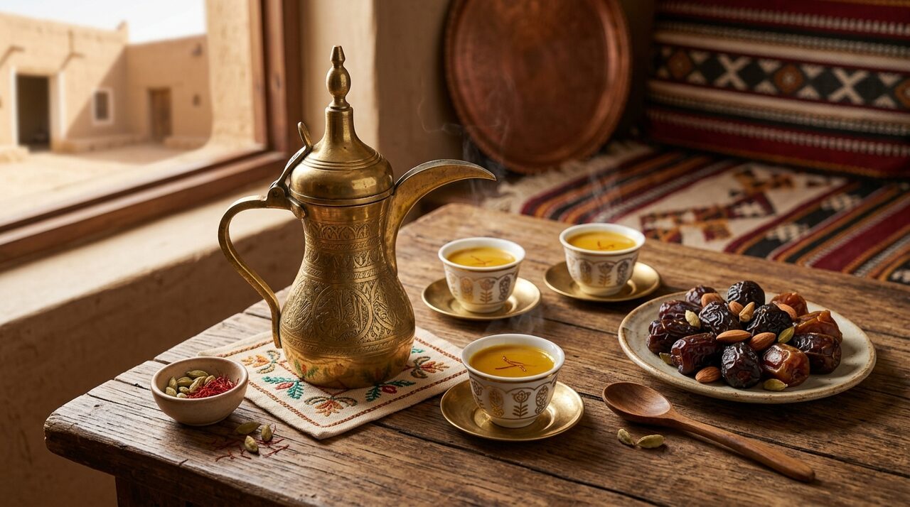 قهوة عربية نجدية أصيلة